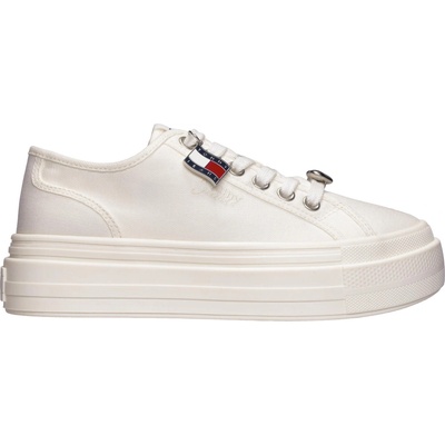 Tommy Hilfiger Tjw Flatform Sneaker Charms biela
