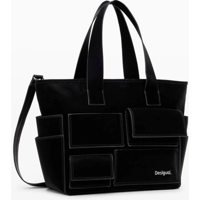 Desigual kabelka Pocket Face Pravia negro