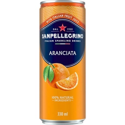 SAN PELLEGRINO Minerálna voda pomaranč 6 x 330 ml