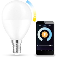 Spectrum LED Chytrá LED žárovka E14 5W 420lm G45 WIFI teplá, denní, studená SMART