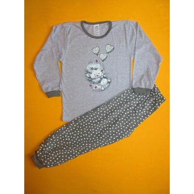 Arex ČR dětské pyžamo puntík šedé