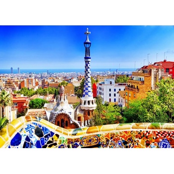 Image 1 of Bluebird Puzzle - Puzzle Park Güell, Barcelona II 1000 - 1 000 piese
