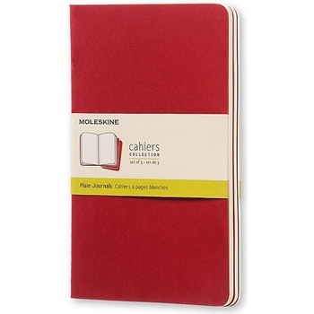 Moleskine Тетрадки без редове Moleskine Cahier L бордо 3 бр (MOCH118)