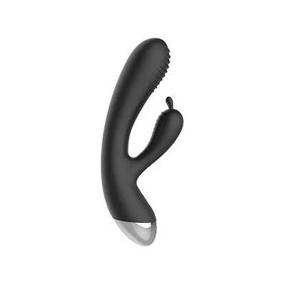 Electro shock Вибратор заек с електростимулация, Черен, 6470