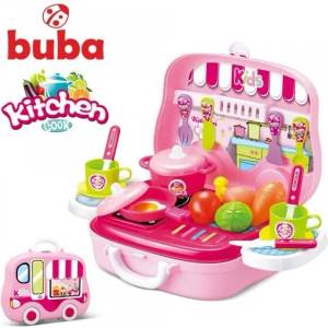 Buba Детска кухня Buba Kitchen Cook, малка розова 008-915