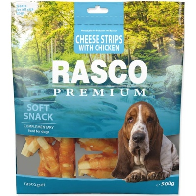 RASCO Premium proužky sýru obalené kuřecím masem 500 g