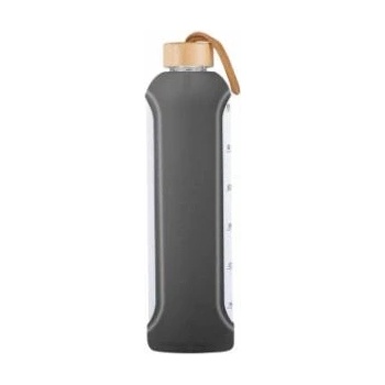KiCA Glass bottle KiCA Hydro Glass 1000 ml - gray