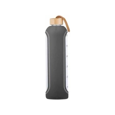 KiCA Glass bottle KiCA Hydro Glass 1000 ml - gray
