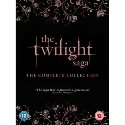 Twilight Saga: The Complete Collection DVD – Zboží Mobilmania