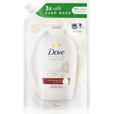 Dove tekuté mýdlo nourishing silk náplň 750 ml