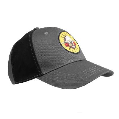 шапка с козирка Guns N' Roses - Circle Logo - CHAR / BL - ROCK OFF - GNR2TCAP01CB