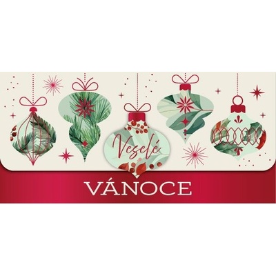 Albi Vánoční magnetická obálka na peníze - Veselé Vánoce
