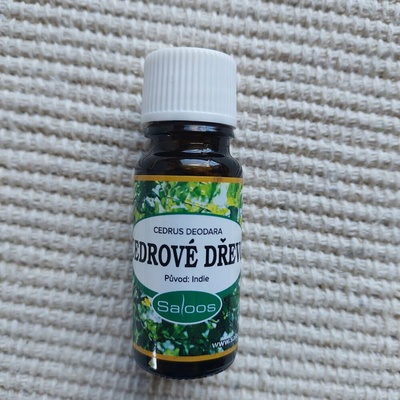 Saloos Cédrové drevo esenciálny olej 10 ml