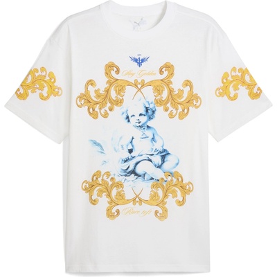 PUMA Тениска Puma Puma Melo Golden Tee Sn99 - Puma White