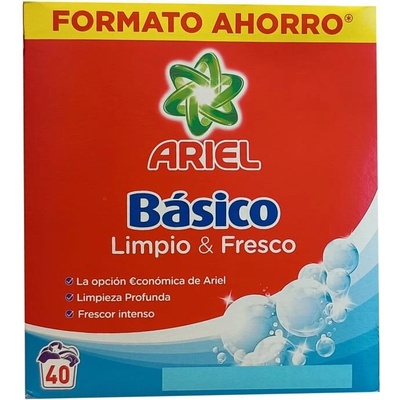 Ariel Básico Regular prací prášek 2,6 kg 40 PD