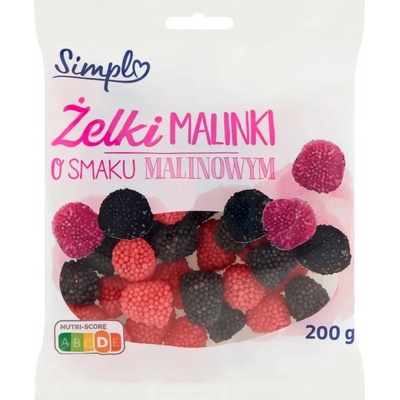 Simply Malinky želé malinové 200 g