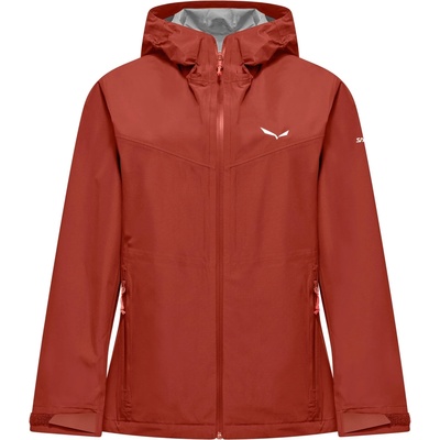 Salewa Дамско водоустойчиво яке Salewa Women's Puez Aqua 4 PowerTex 2.5L Jacket Waterproof jacket - Etruscan Red - размер 38 (EU) (102-3340-1513)