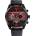 MINI FOCUS Часовник Mini Focus FO-23859 - Черен / Червен KP23859