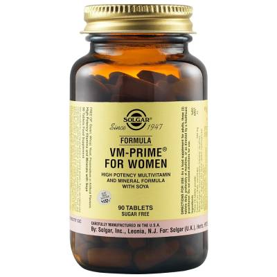 Solgar Formula VM-Prime for Women, 90 tablets