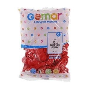GoDan CR Pastel Heart Balloons - Red 45/ 50 pcs CR/45/50
