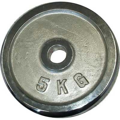 KUBIsport Kotouč chrom 5 kg 25 mm – Zboží Dáma
