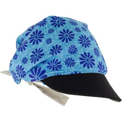 Chaskee Шапка с козирка Chaskee Snap Cap Visor Flowers Cap - Happy Flower / Light Blue - размер One Size (204-6503-0311)