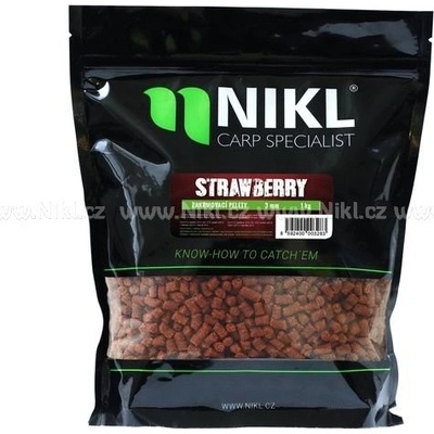 Karel Nikl Pelety Strawberry 1kg 3mm – Zboží Dáma