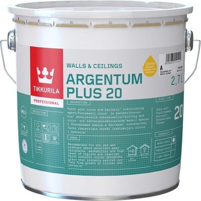 Tikkurila Deco ARGENTUM PLUS 20 Antibakteriálna umývateľná farba 3 L