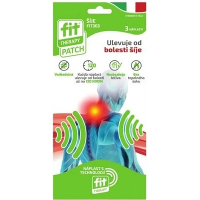 fit THERAPY Náplast FIT – Šíje 3 ks