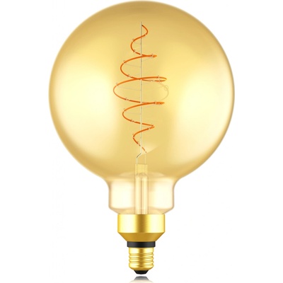 Nordlux LED žárovka Spiral Deco Globe E27 7W 2000K zlatá LED