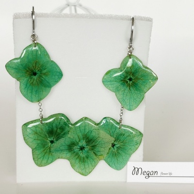 Meganflo Колие - венче от Хортензия