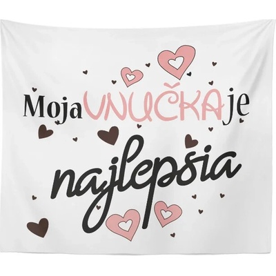 Sablio deka Moje vnučka je nejlepší 150x120