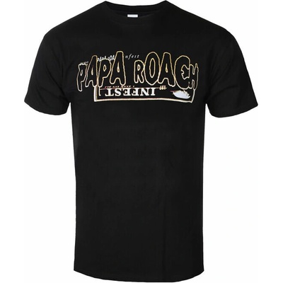 Tričko metal KINGS ROAD Papa Roach Horizontal černá