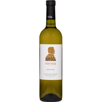 Matyšák Prediction Veltlínske zelené 2020 12,5% 0,75 l (čistá fľaša)