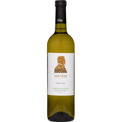 Matyšák Prediction Veltlínske zelené 2020 12,5% 0,75 l (čistá fľaša)