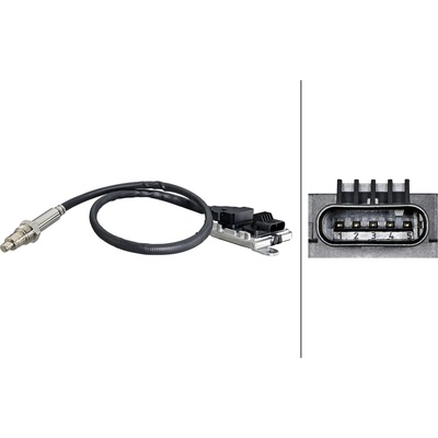NOx-senzor, NOx-katalyzátor HELLA 6PN 358 307-161 (6PN358307161)