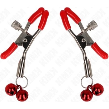 Kink Регулируеми щипки за зърна със звънчета Kink