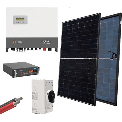 ХИБР. СИСТЕМА 3Р/6kw 430w ПАНЕЛИ С БАТЕРИЯ (98sol6003hm/6s)