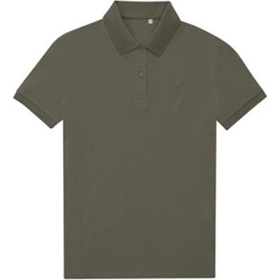 B&C Dámske polo tričko PW465 Camo Green