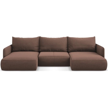 makamii Розов разтегателен ъглов диван с място за съхранение Nanea - Makamii (NANEA_UF_24_P1_C7)