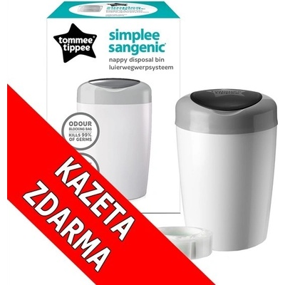 Sangenic Simplee šedý – Zboží Mobilmania