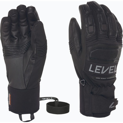 Level Мъжки скиорски ръкавици Level Jag black
