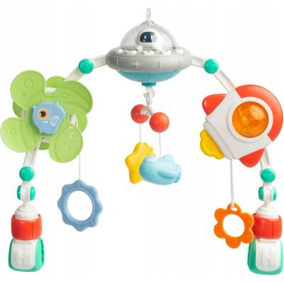 Toyz Hrazdička ku kočíku Kosmos senzorická s hudobným panelom