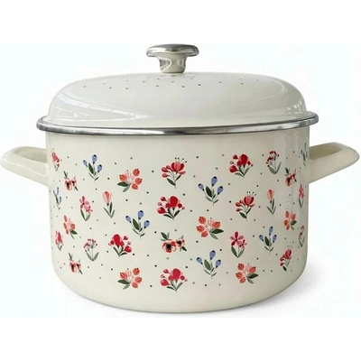 Metalac smaltovaný hrniec s pokrievkou 16cm - 2L Julie