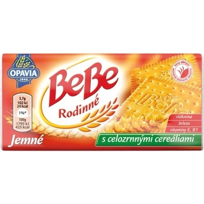 Opavia BeBe Rodinné jemné cereálne sušienky 130 g