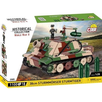 COBI Sturmtiger 38 cm RW61 Sturnmorser Tiger, 1: 28, 1115 к, 1 ф