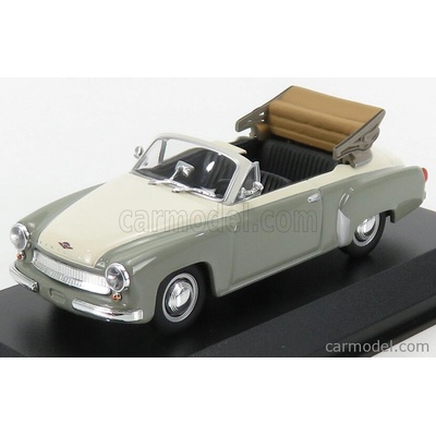Minichamps Wartburg A311 Cabriolet 1958 Šedá Bílá 1:43