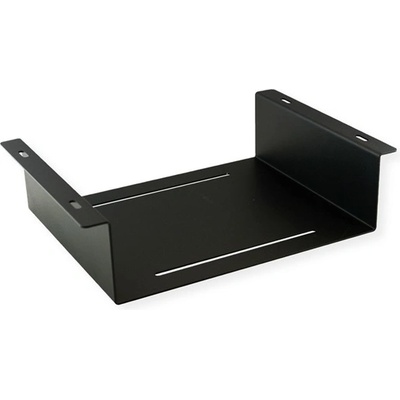 Roline Държач за настолни компютри, под бюрото, 10 kg, KVM/NUC/Mini PC/Thin Clients, черен 17.03. 0113-5 (17.03.0113-5)
