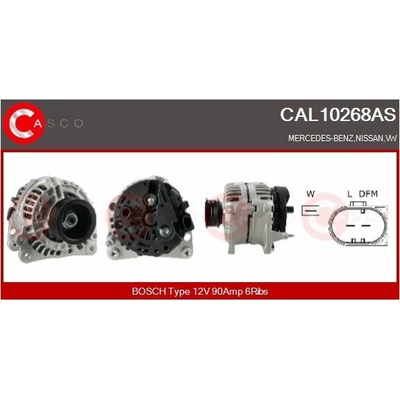 ALTERNATOR 12V 90A