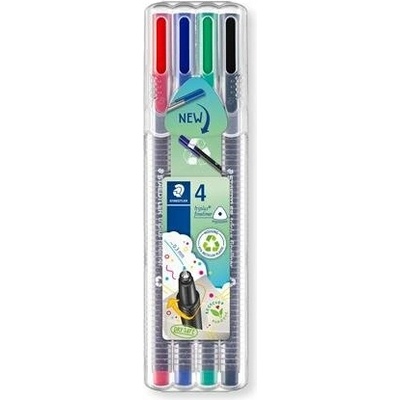 Staedtler Triplus 334 4 rôzne farby